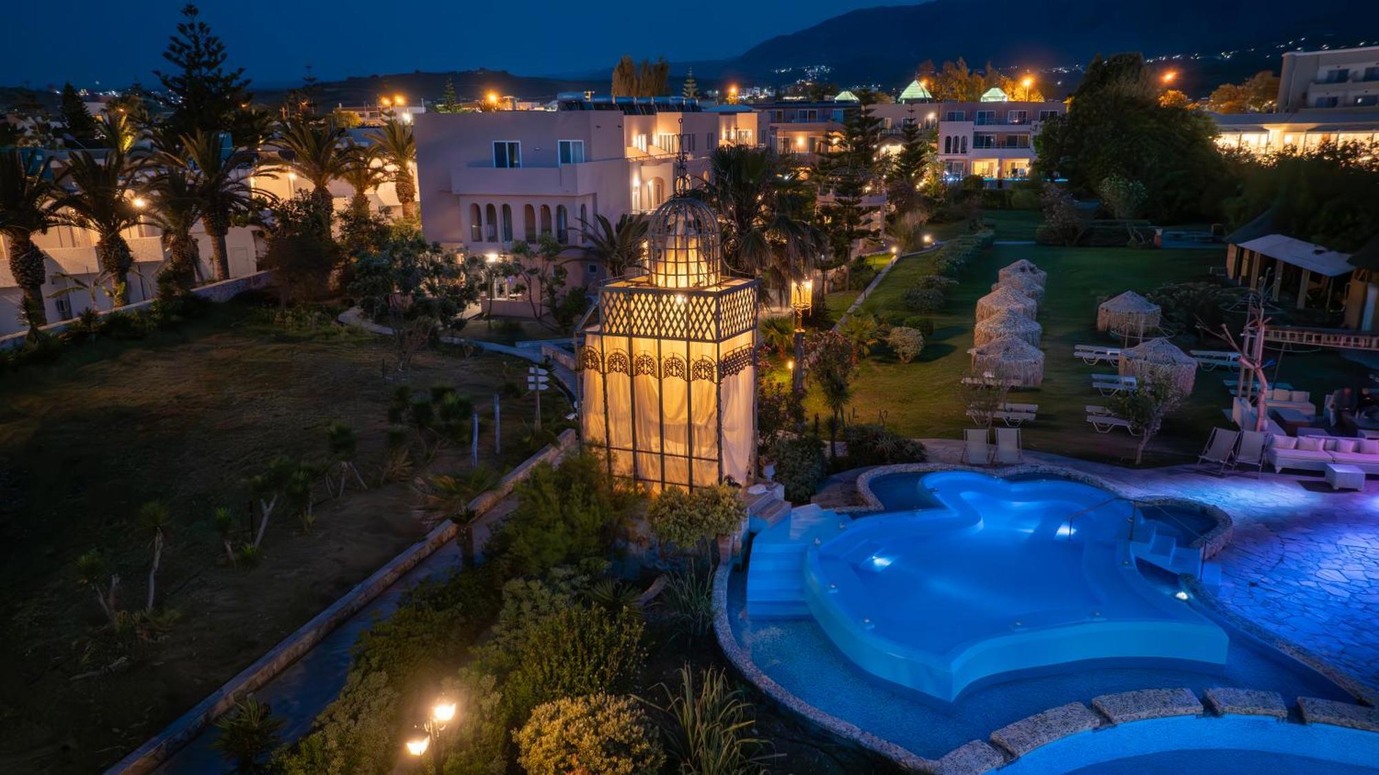 Orpheas Resort Hotel (Adults Only) Paralia Kourna Ngoại thất bức ảnh