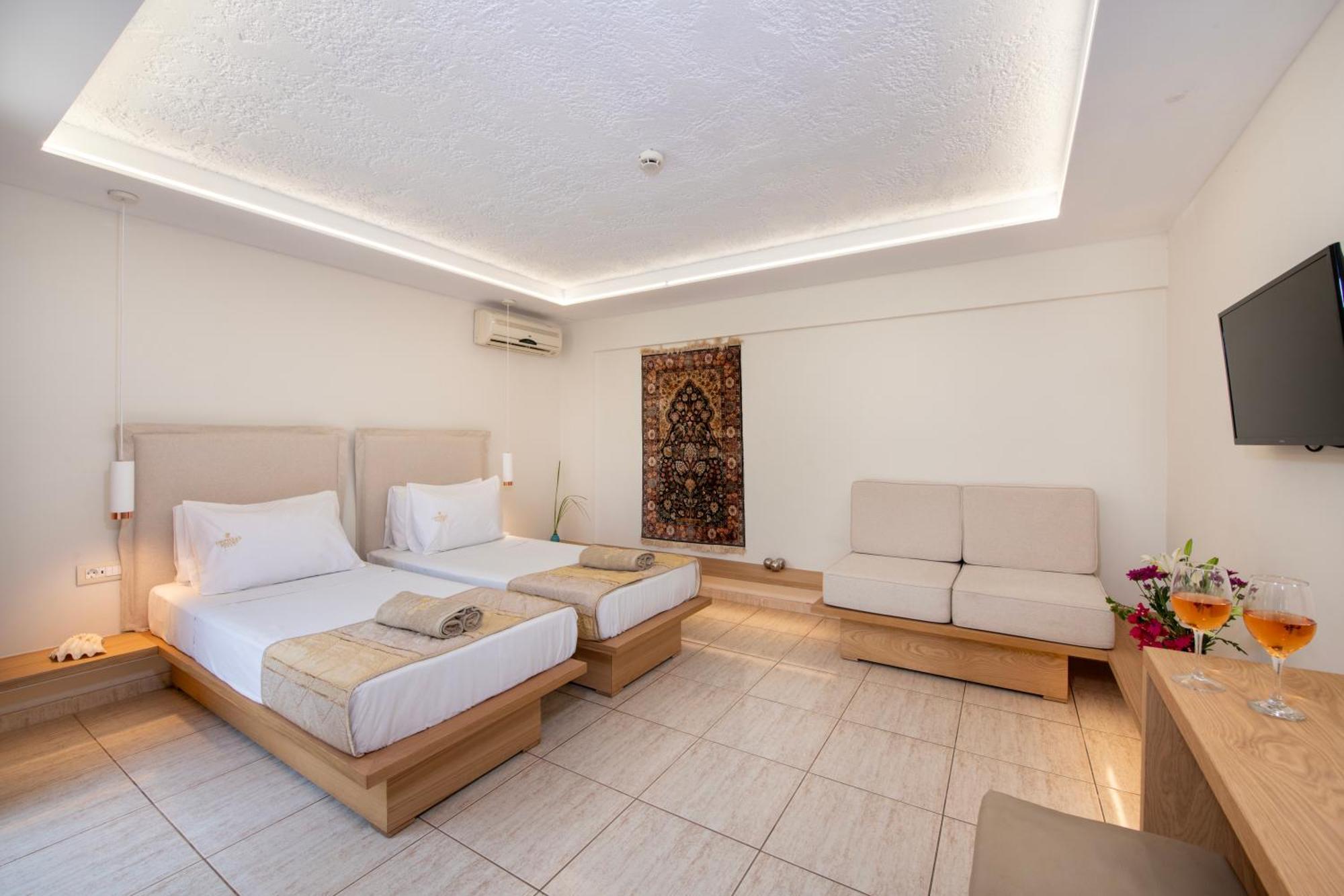 Orpheas Resort Hotel (Adults Only) Paralia Kourna Ngoại thất bức ảnh