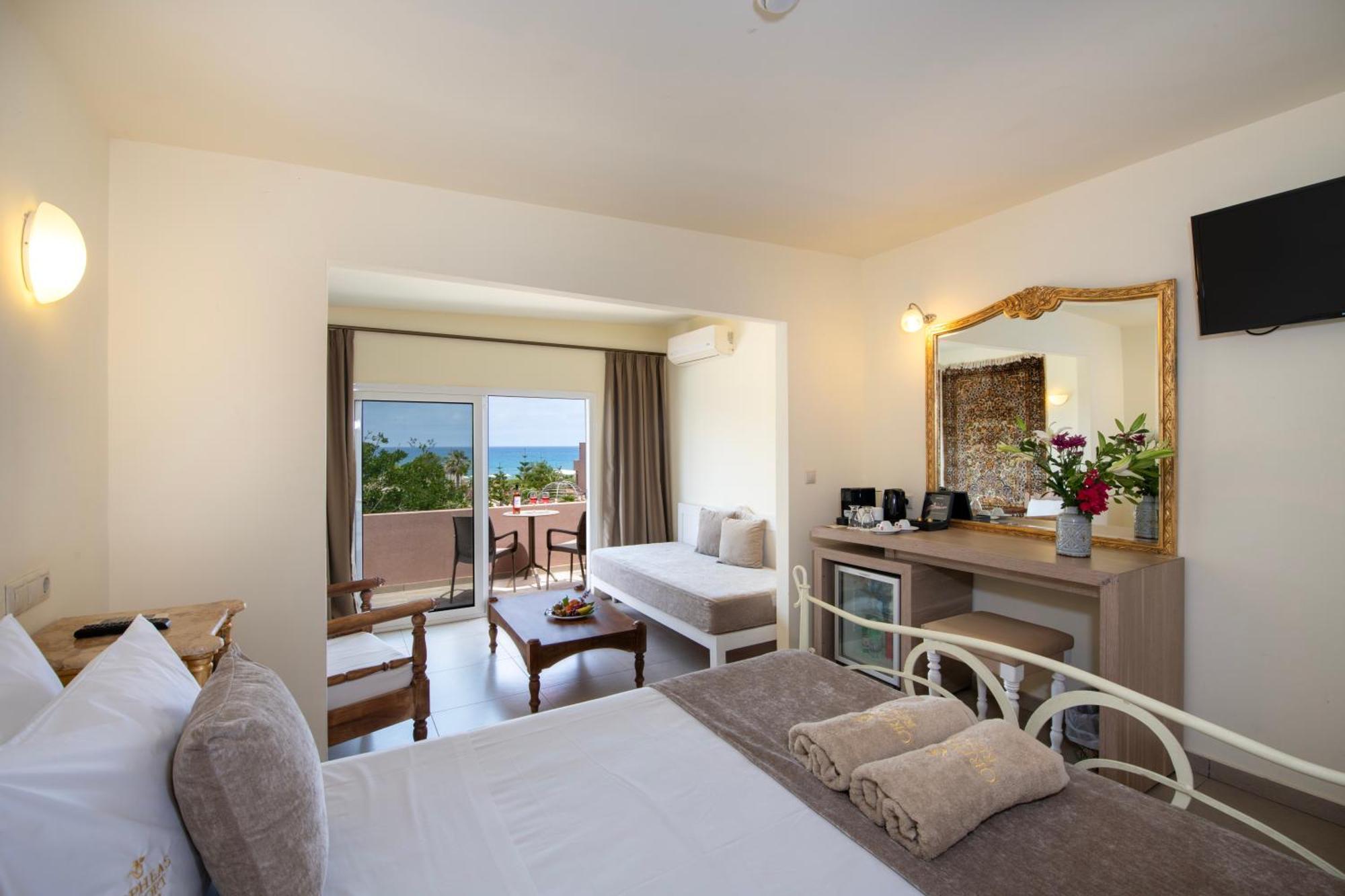 Orpheas Resort Hotel (Adults Only) Paralia Kourna Ngoại thất bức ảnh