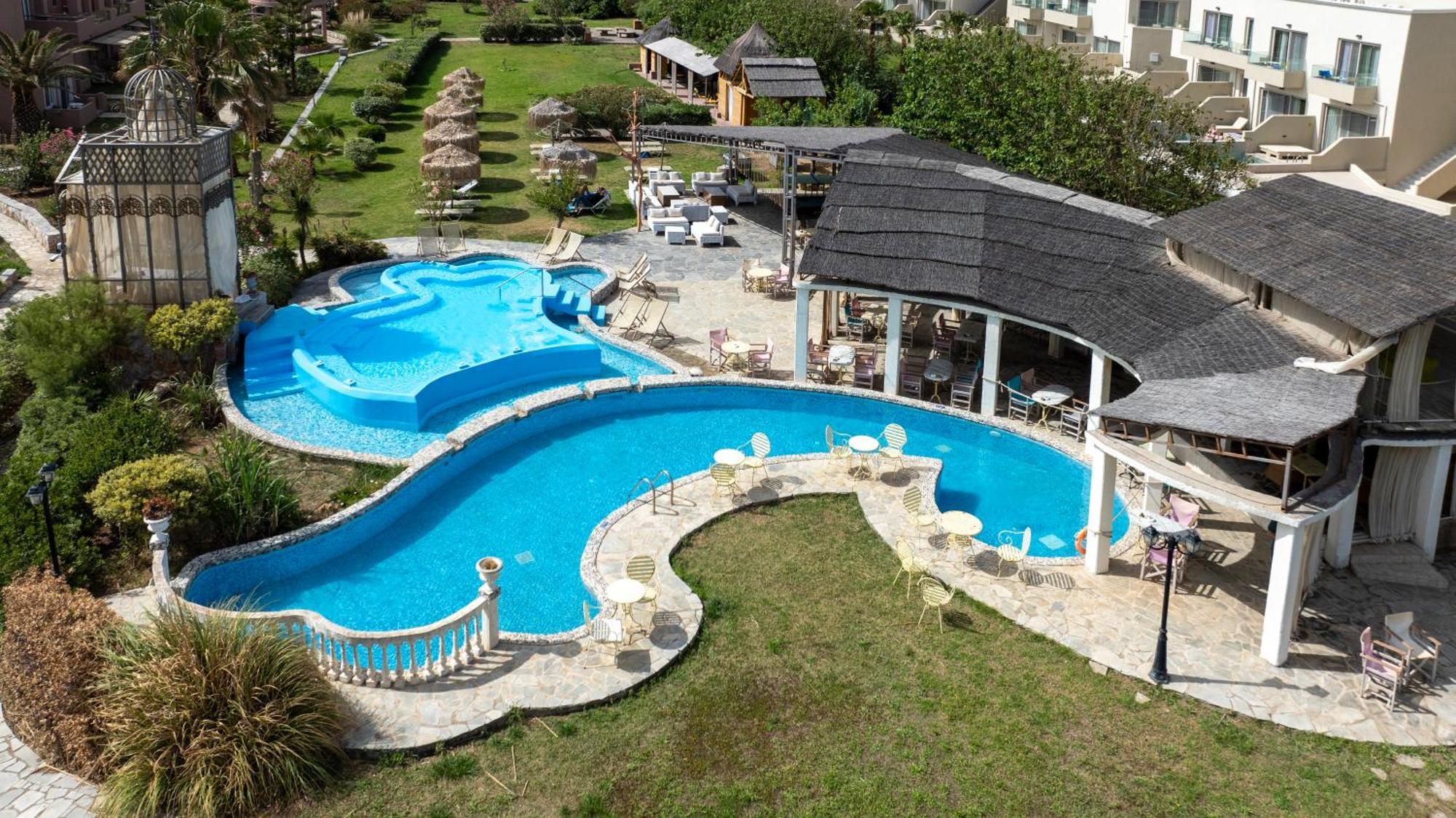 Orpheas Resort Hotel (Adults Only) Paralia Kourna Ngoại thất bức ảnh