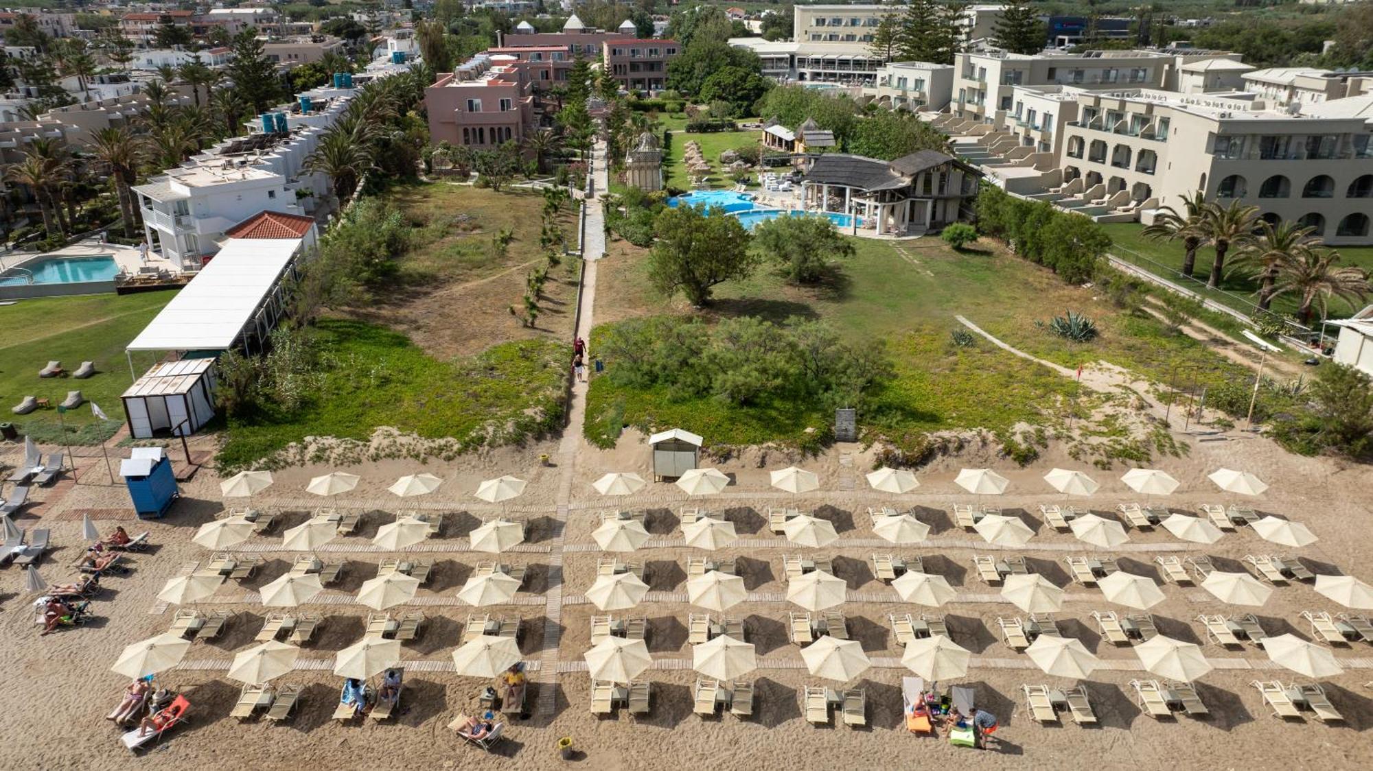 Orpheas Resort Hotel (Adults Only) Paralia Kourna Ngoại thất bức ảnh