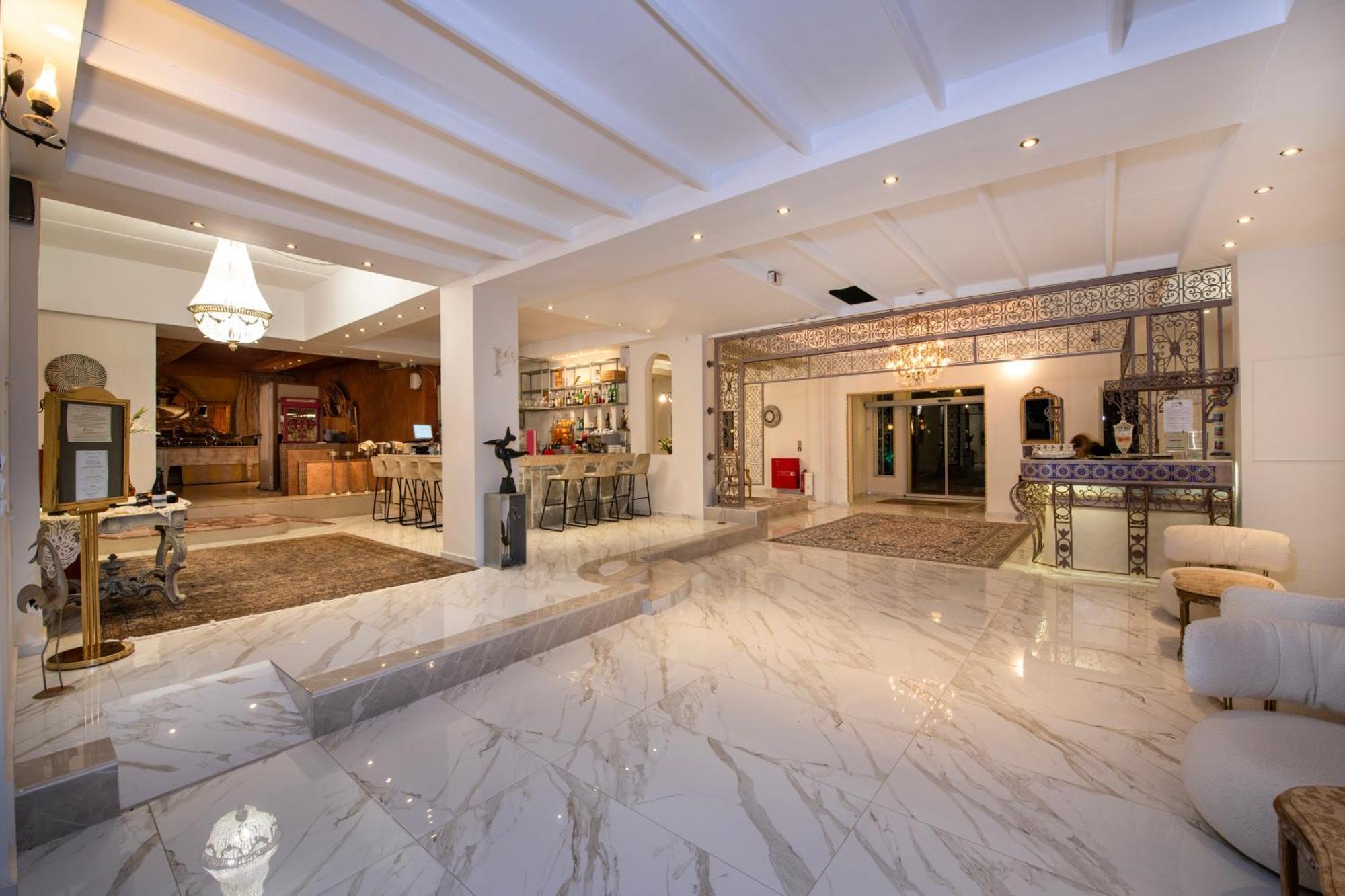 Orpheas Resort Hotel (Adults Only) Paralia Kourna Ngoại thất bức ảnh