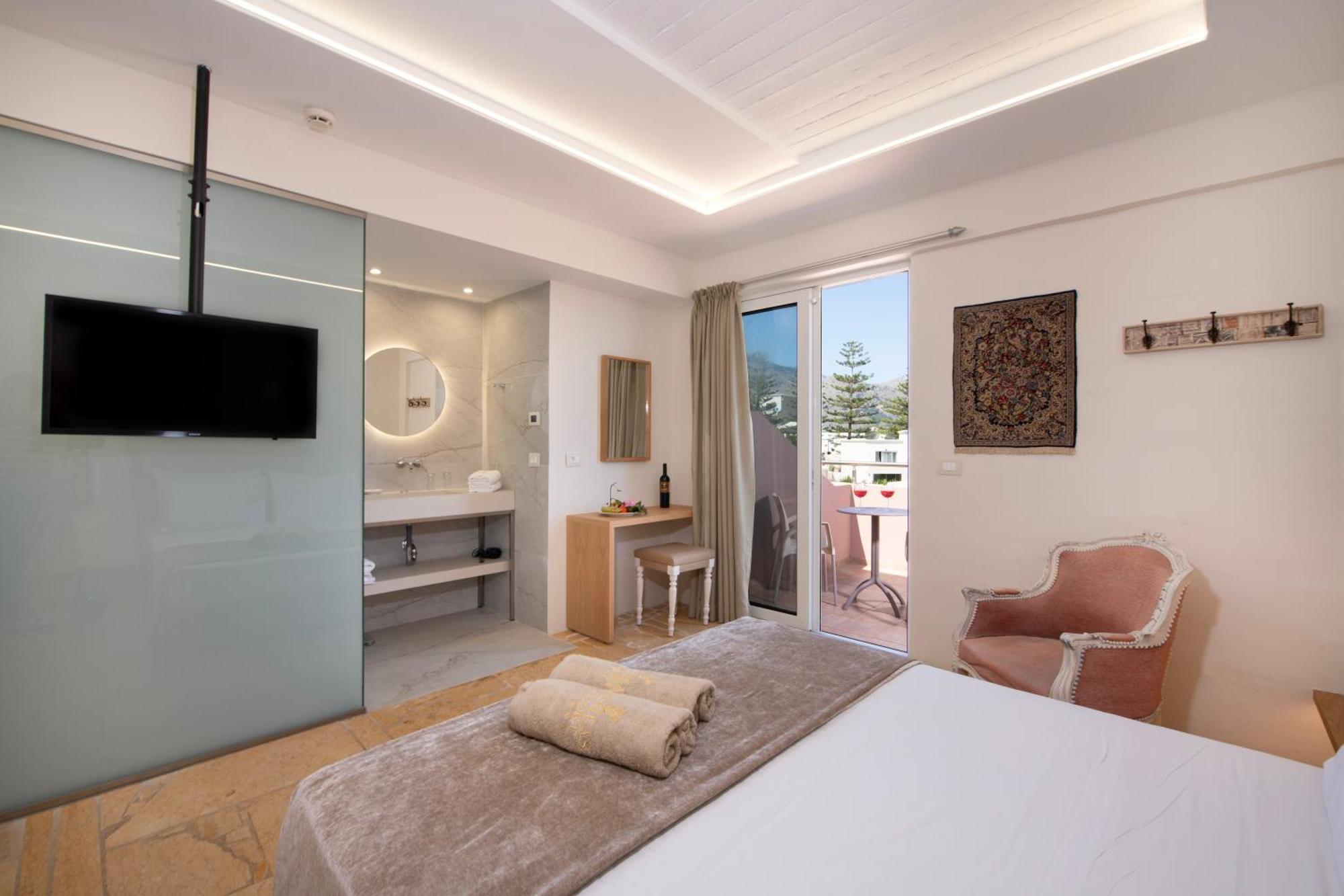 Orpheas Resort Hotel (Adults Only) Paralia Kourna Ngoại thất bức ảnh