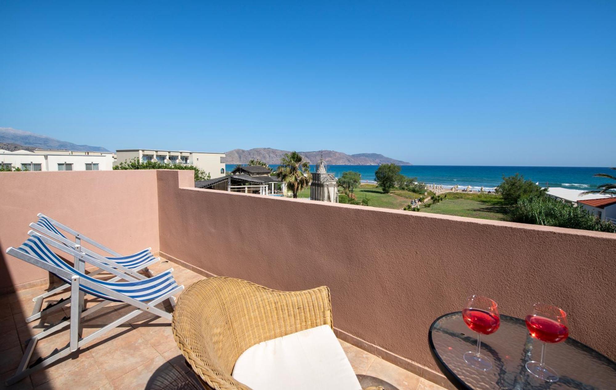 Orpheas Resort Hotel (Adults Only) Paralia Kourna Ngoại thất bức ảnh