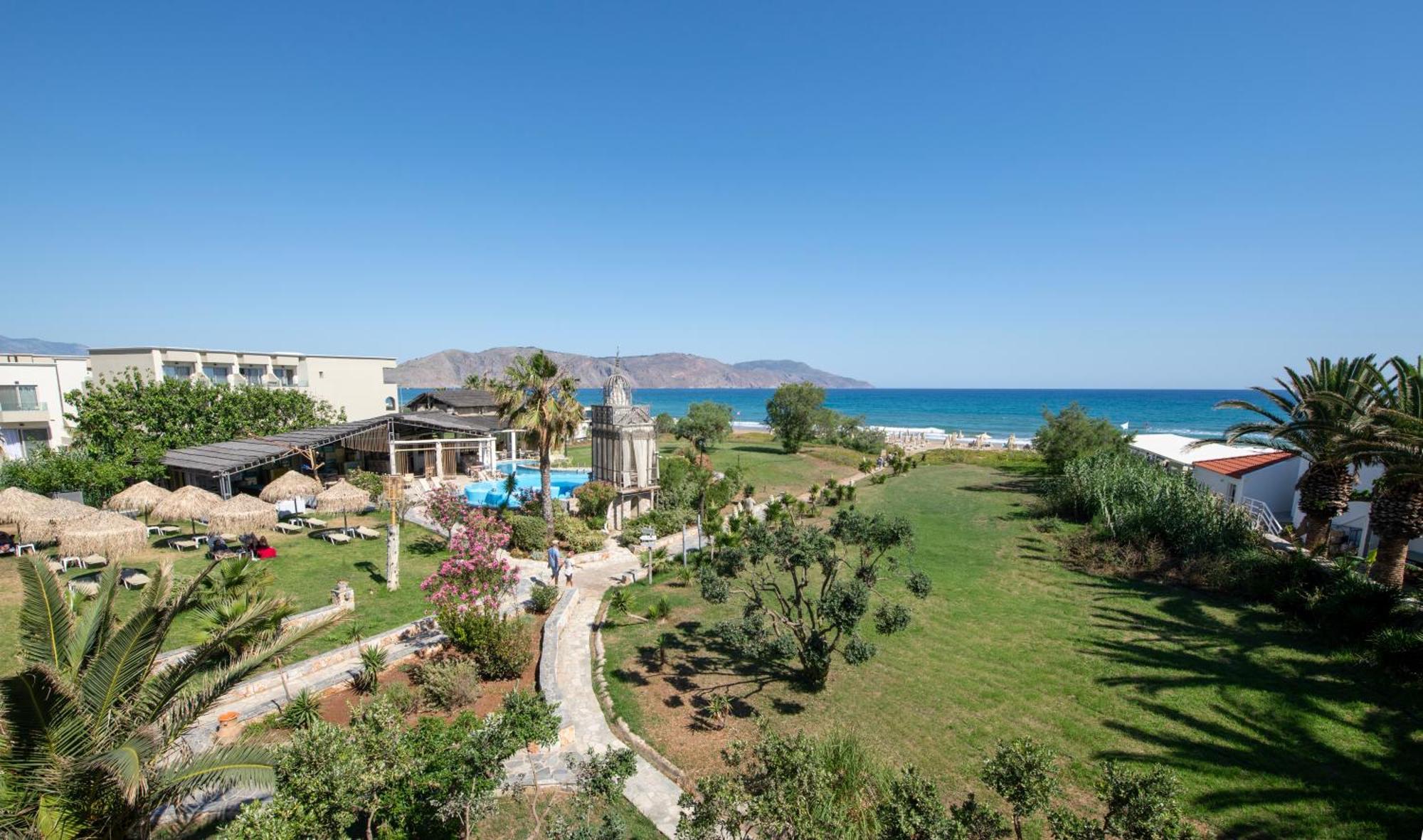 Orpheas Resort Hotel (Adults Only) Paralia Kourna Ngoại thất bức ảnh