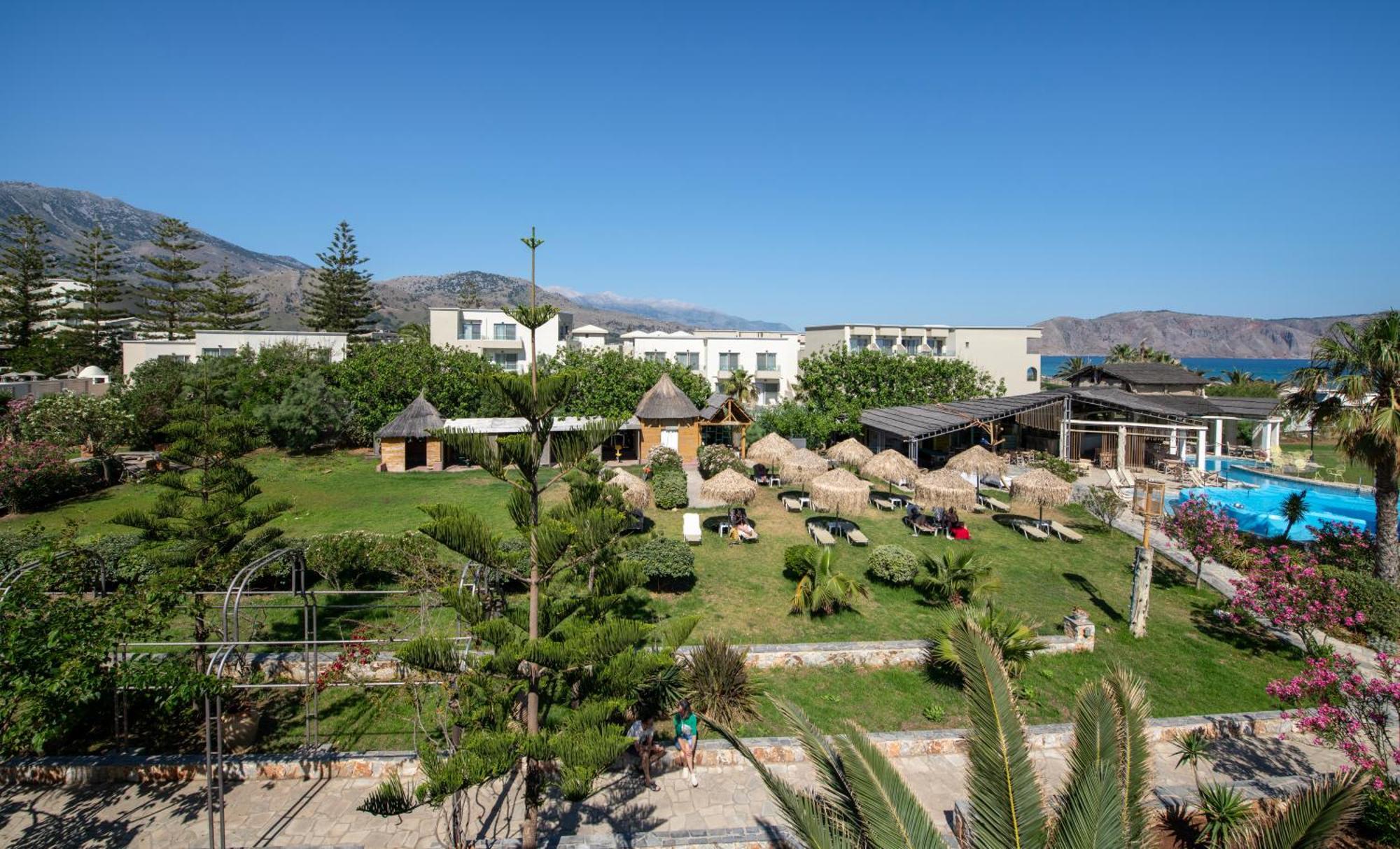 Orpheas Resort Hotel (Adults Only) Paralia Kourna Ngoại thất bức ảnh